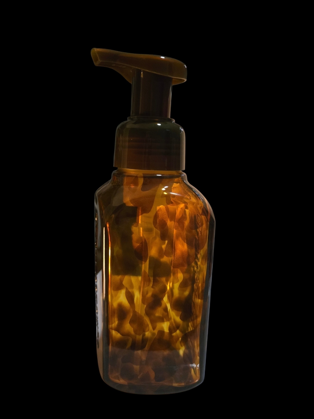 Bath & Body Works Tortoiseshell Gentle & Clean Foaming Hand Soap Dispenser - NEW